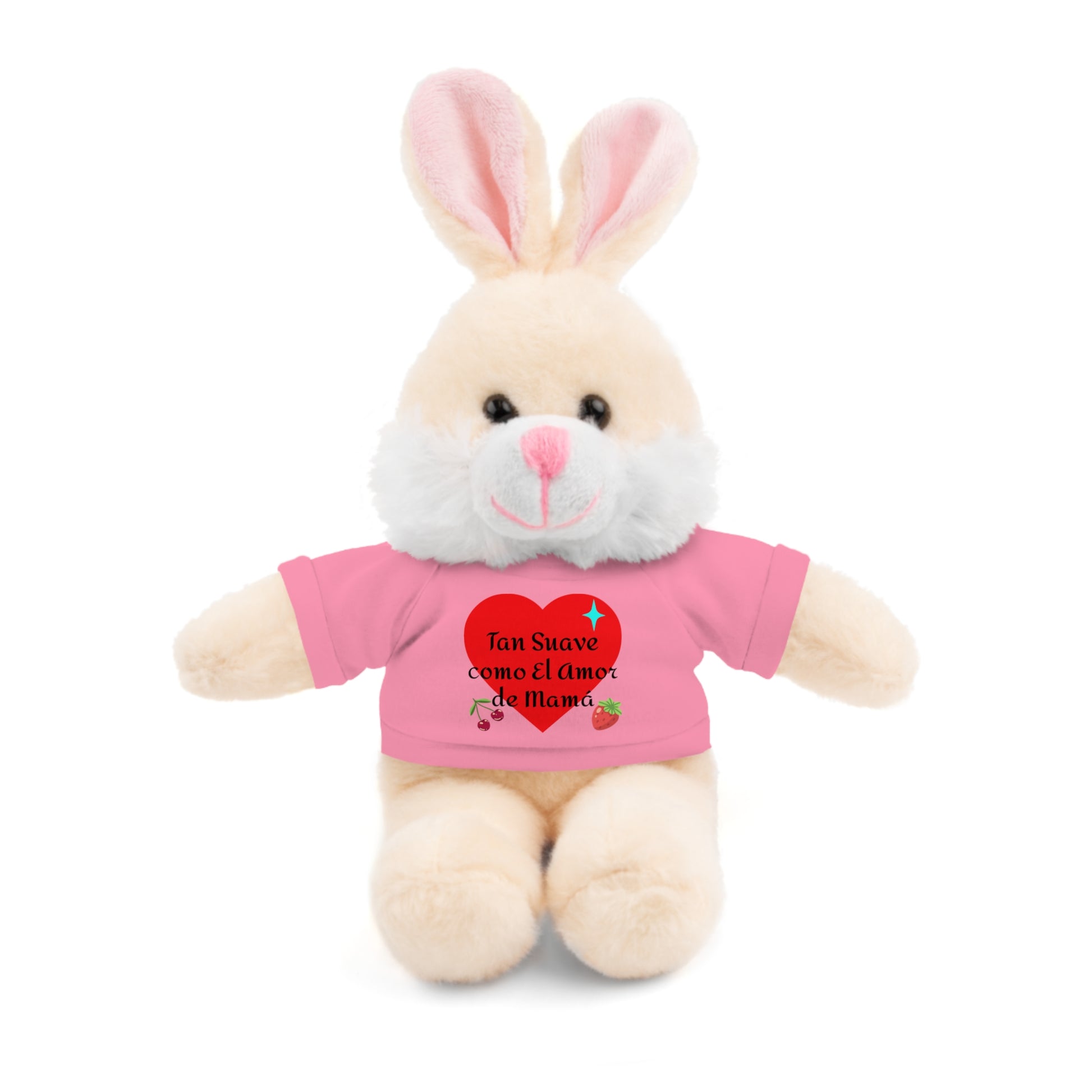 Heartfelt Stuffed Animals with Tee | Cute Gift for Kids, Baby Shower, Birthdays, Valentine's Day, Personalized Plush Toy