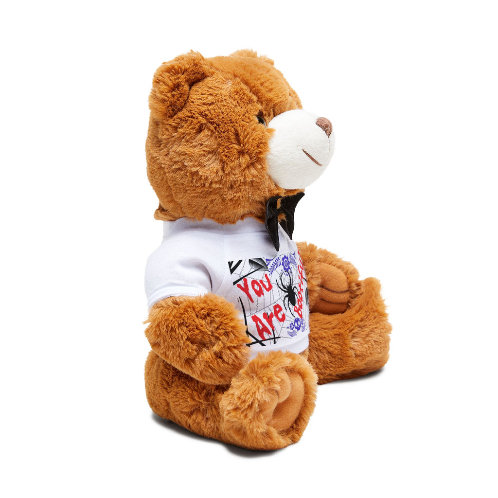 Adorable Teddy Bear Gift with T-Shirt - 'You Are Beautiful' Design, Cute Plush Toy, Birthday Present, Children's Gift, Encouragement Gift