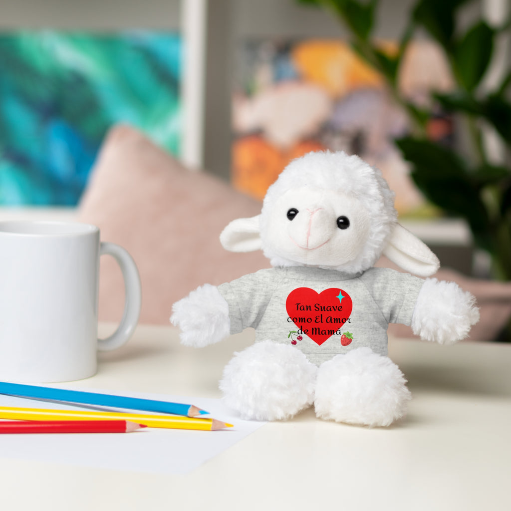 Heartfelt Stuffed Animals with Tee | Cute Gift for Kids, Baby Shower, Birthdays, Valentine's Day, Personalized Plush Toy