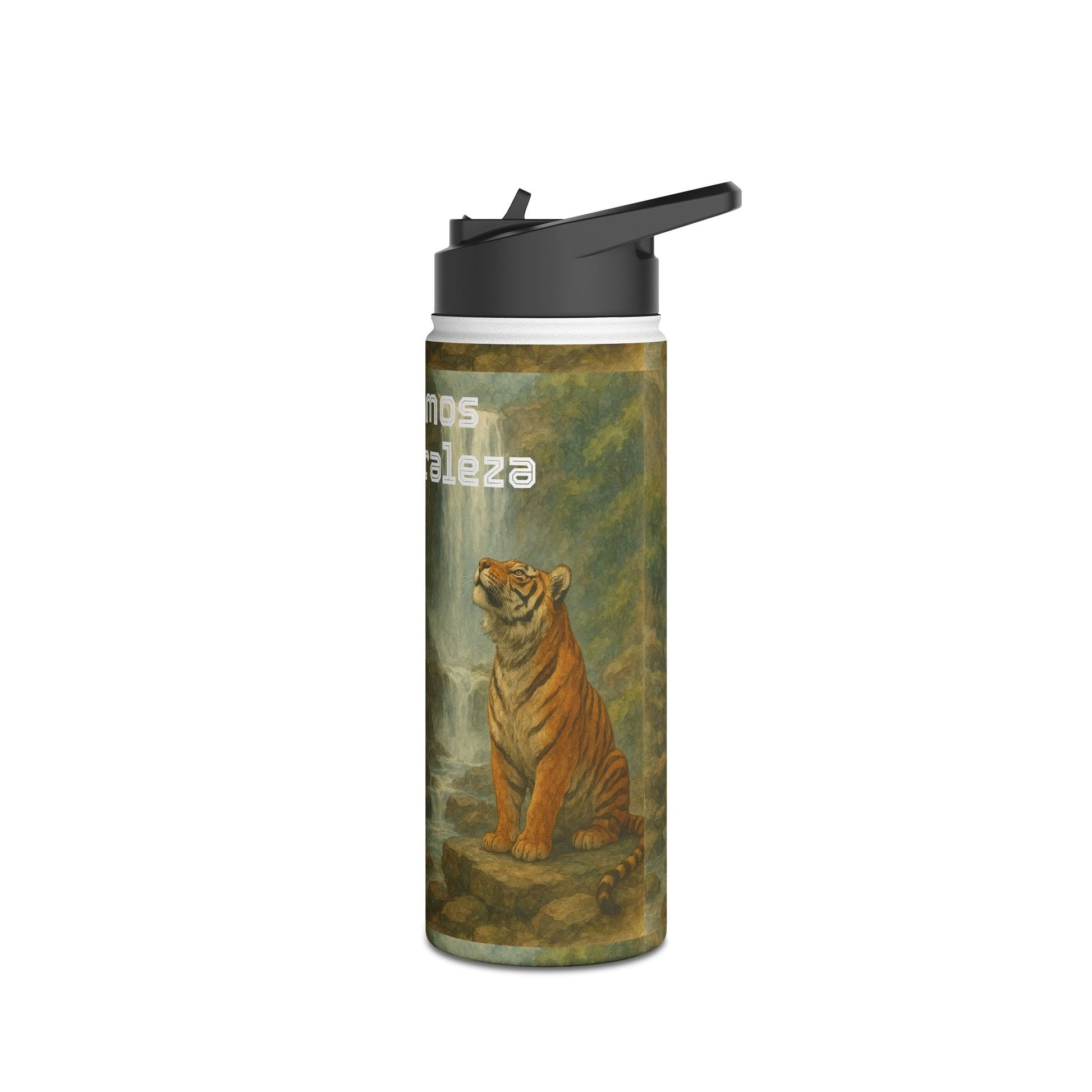 Eco-friendly water bottle, Korean stainless steel design inspired by nature: eco-friendly hiking gear, eco-friendly gift, travel companion, outdoor hydration