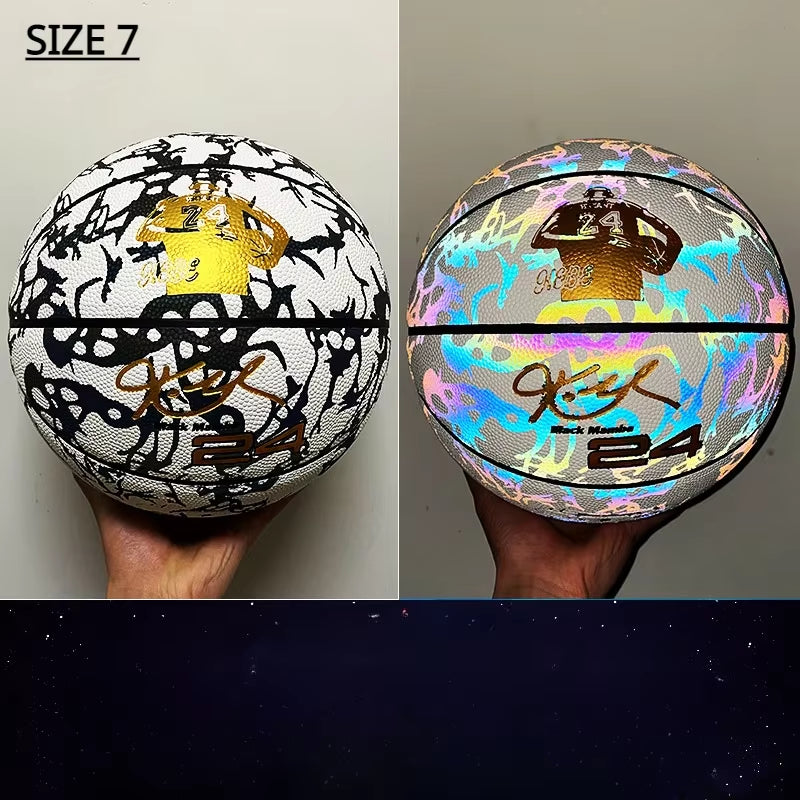 Luminescent Basketball, 7 inch size for children and adults