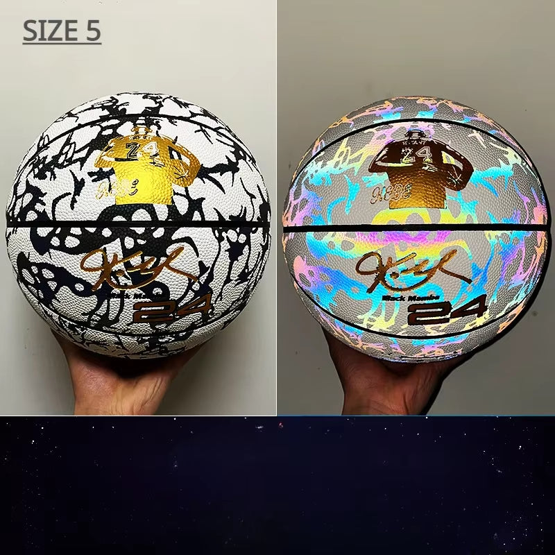 Luminescent Basketball, 7 inch size for children and adults