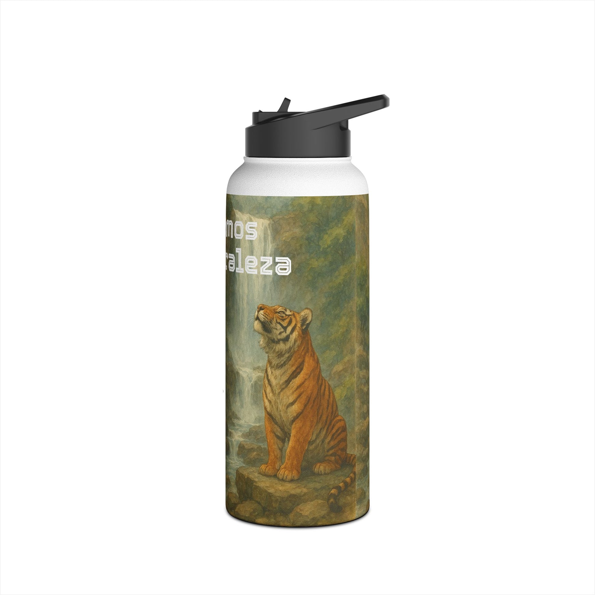Eco-friendly water bottle, Korean stainless steel design inspired by nature: eco-friendly hiking gear, eco-friendly gift, travel companion, outdoor hydration