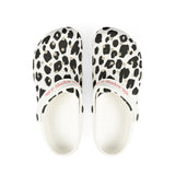 Leopard Print EVA Foam Clogs - Fun & Comfortable Everyday Footwear, Perfect for Casual Outings, Beach Days, Home Use, Gifts