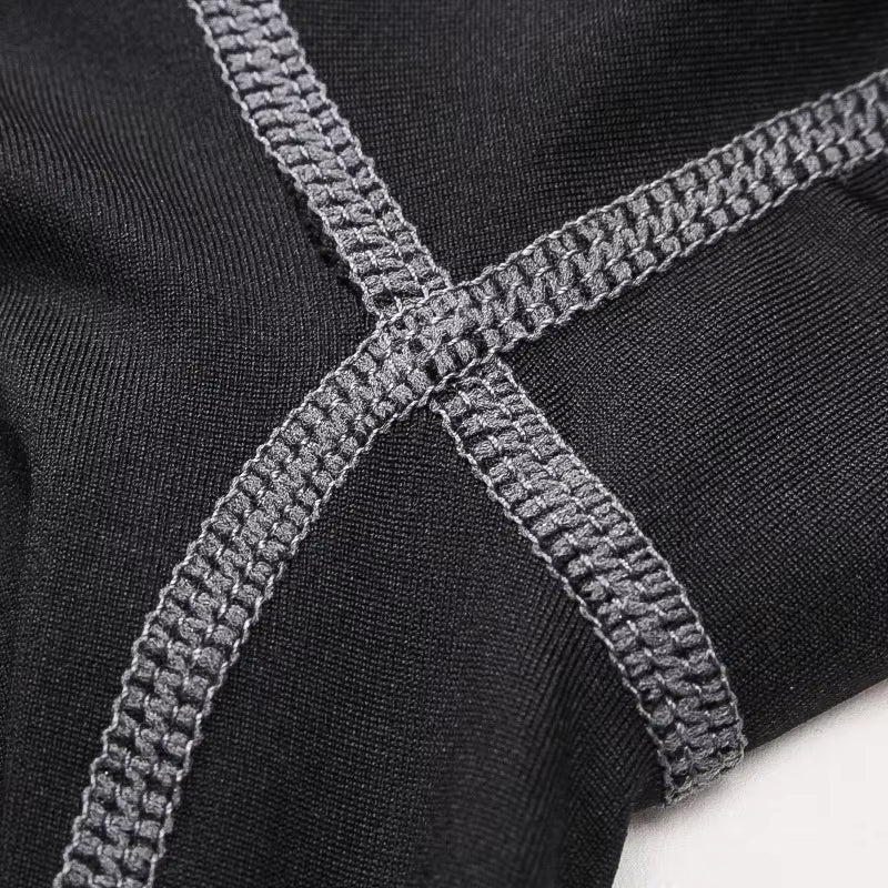 Men Thermal Underwear Thermal Shirt Tops Fleece Undershirt round Neck T-Shirt Inner Wear Compression Shirts Winter Man Clothes