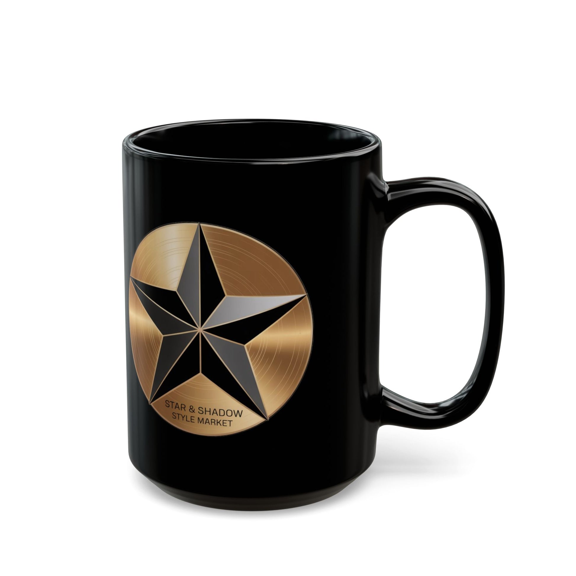 Black Mug for Coffee and Tea (11oz, 15oz)