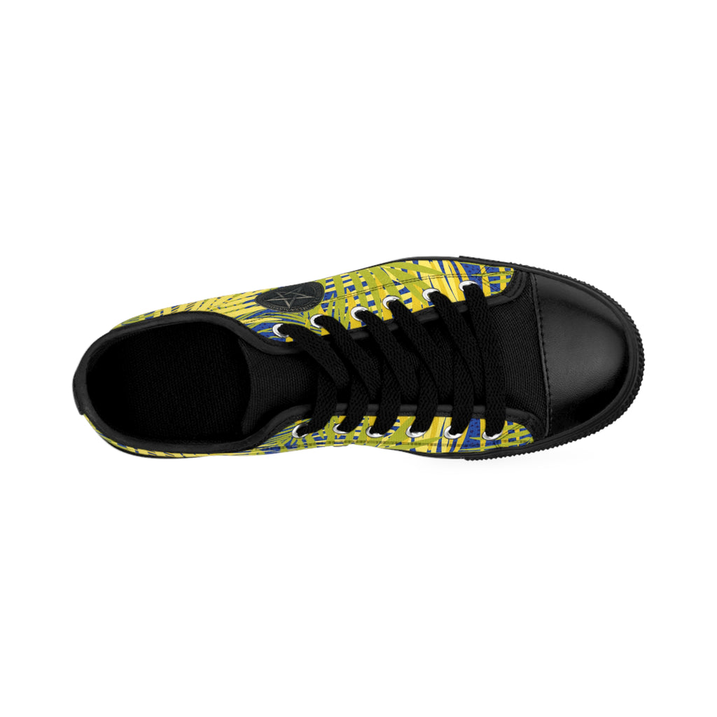Vibrant Men's Sneakers - Tropical Vibes, Casual Footwear, Summer Essentials, Gift for Him, Beach Style