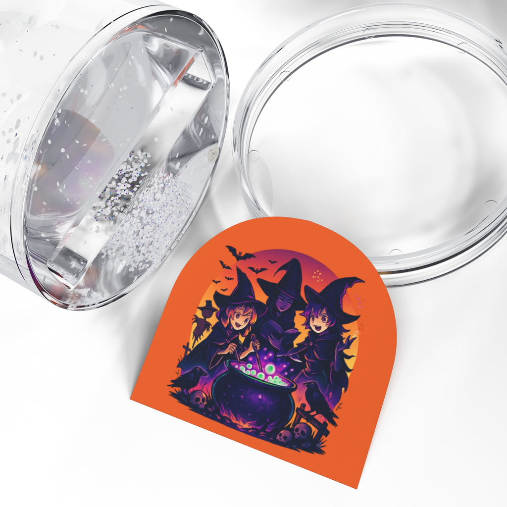 Halloween Snow Globe, Witch Decor, Spooky Home Decor, Fall Vibes, Halloween Gift, Autumn Decoration