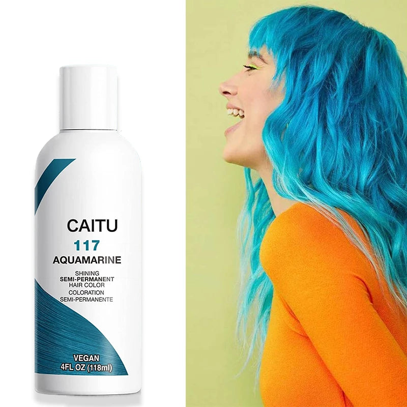 Hot-Sell Multicolor Semi Permanent Hair Dye Liquid Hair Dye Color Semi-Permanent Hair Color Cream