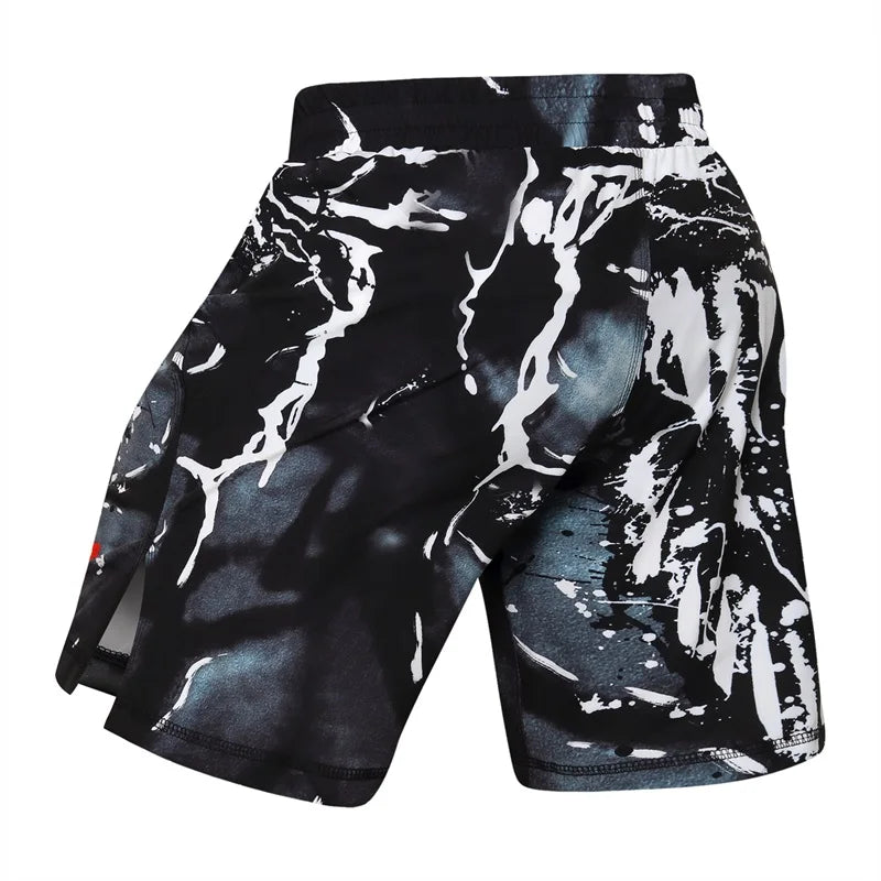 Rashguard shirt and pants for MMA, BJJ, fitness, boxing, Muay Thai, and kickboxing.