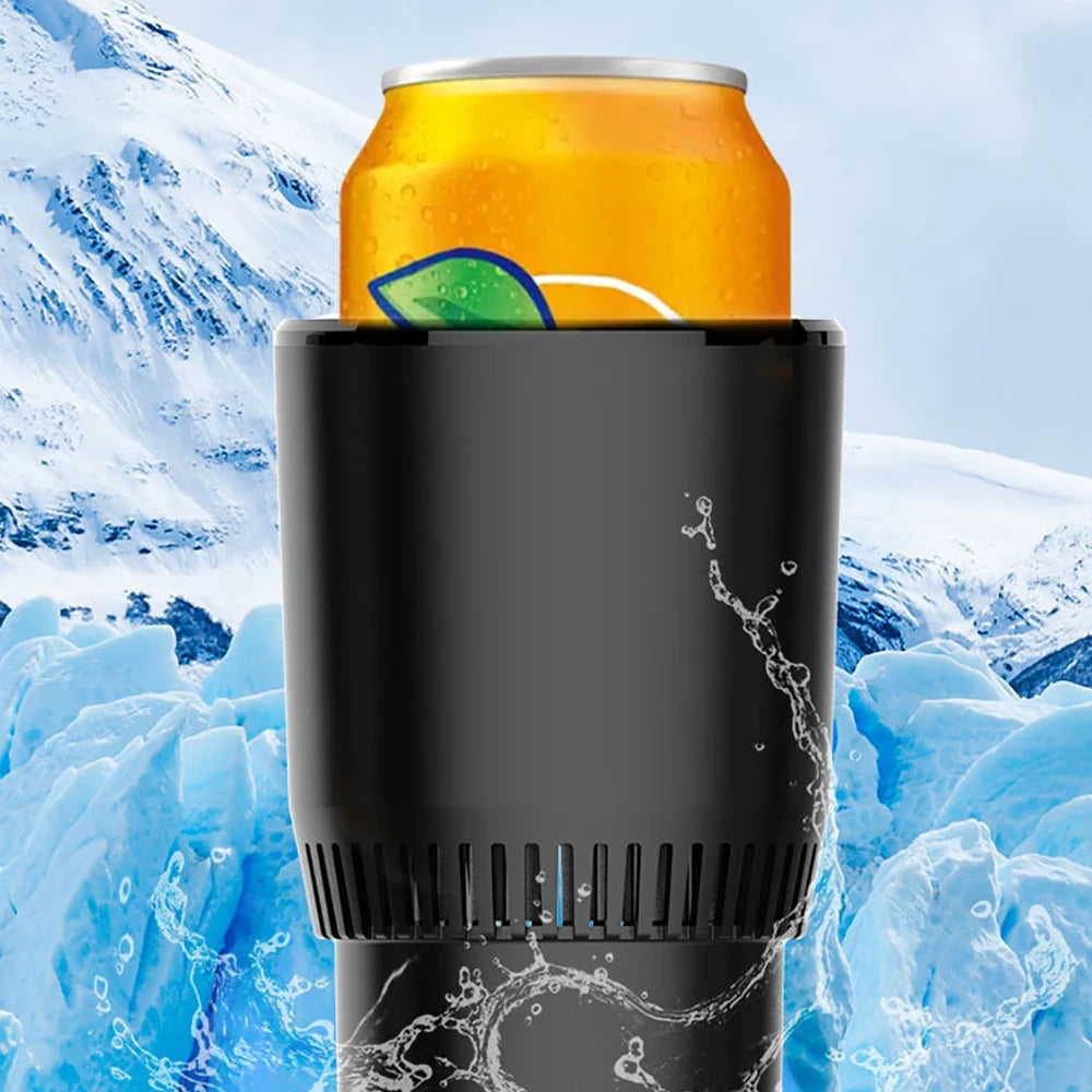 2-in-1 Car Cup Warmer, 12V Smart Touch Screen Car Cup Warmer and Cooler, Office Cup Holder for Car Travel. auto