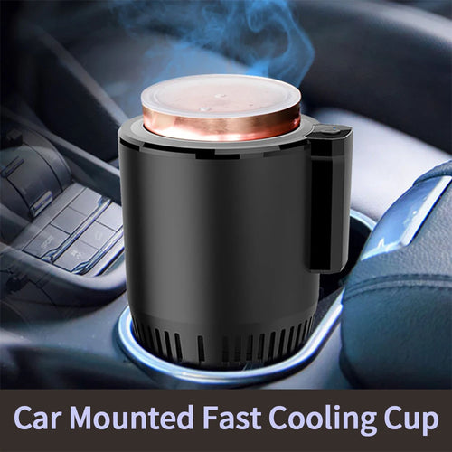 2-in-1 Car Cup Warmer, 12V Smart Touch Screen Car Cup Warmer and Cooler, Office Cup Holder for Car Travel. auto