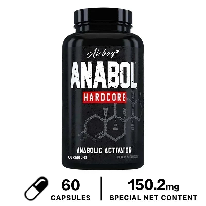 Anabol Hardcore Supplement - Repair Muscle, Muscle Growth, Energy Support, Metabolism.