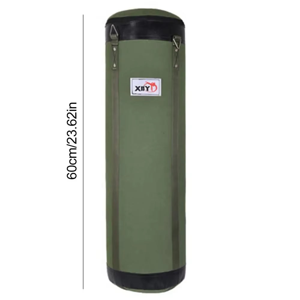Punching bag, made of super-tough 60/80/100 cm Oxford military fabric, with sponge, for indoor and outdoor hanging, with chain.