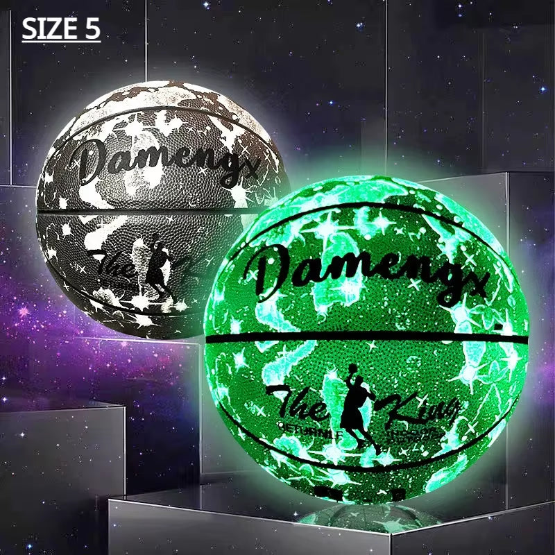 Luminescent Basketball, 7 inch size for children and adults